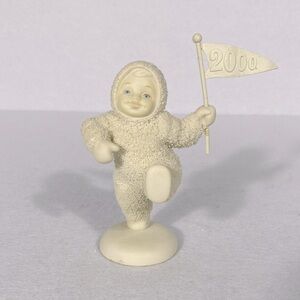 Department 56 Cream Figurine 2000 pennant
